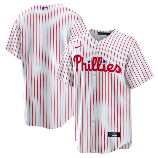 Philadelphia Phillies Nike Home Big & Tall Replica Jersey - White Team Jersey Sports Fan Apparel