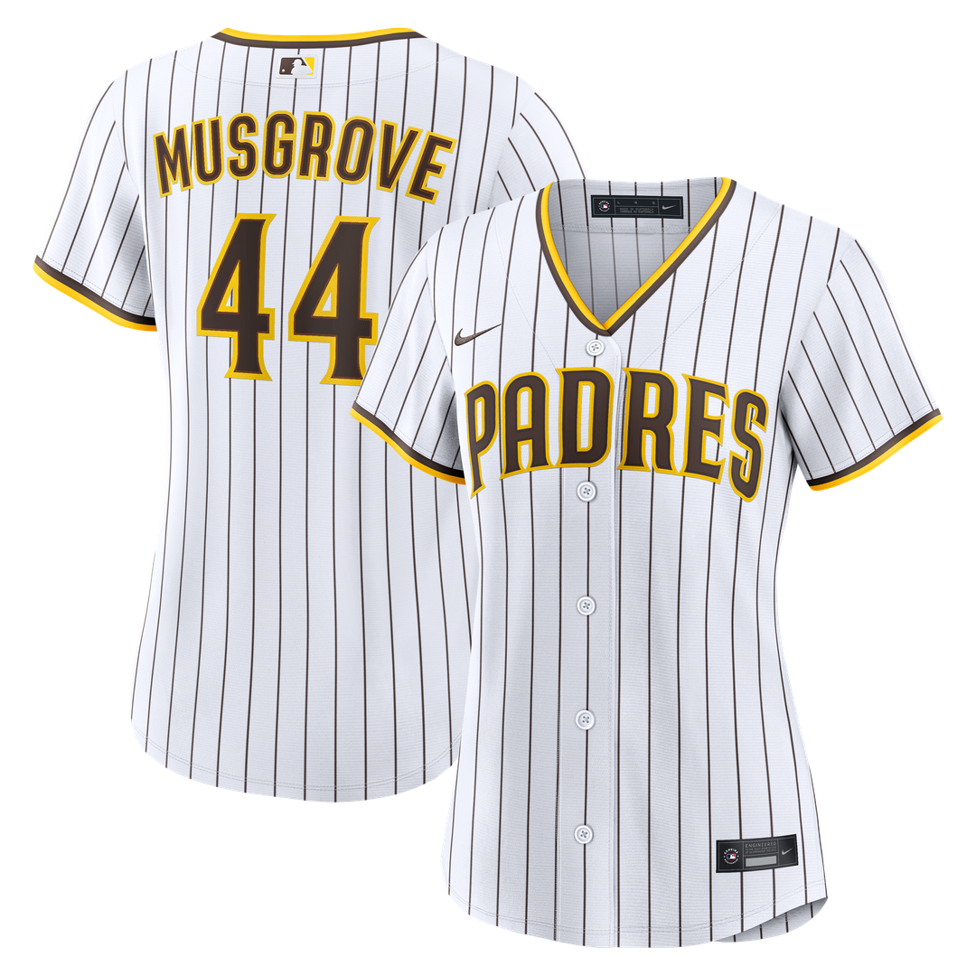 San Diego Padres Joe Musgrove Nike Women's Home Replica Jersey - White Team Jersey Sports Fan Apparel