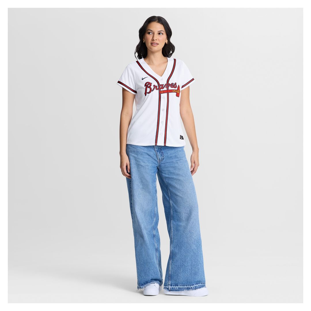 Atlanta Braves Mauricio Dubón Nike Women's Home Replica Jersey - White Team Jersey Sports Fan Apparel