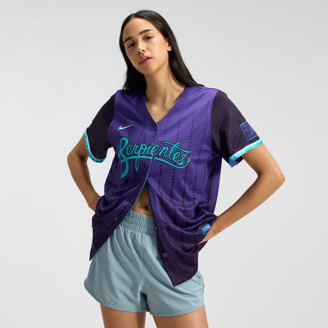 Arizona Diamondbacks Corbin Carroll Nike Women's 2025 City Connect Limited Player Jersey - Purple Team Jersey Sports Fan Apparel