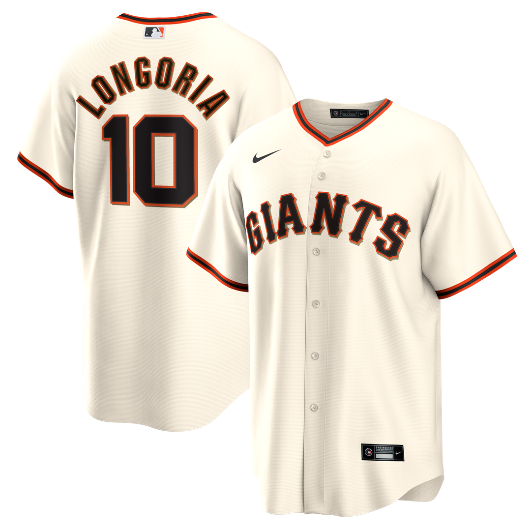 San Francisco Giants Evan Longoria Nike Home Retired Player Replica Jersey - Cream Team Jersey Sports Fan Apparel