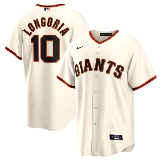 San Francisco Giants Evan Longoria Nike Home Retired Player Replica Jersey - Cream Team Jersey Sports Fan Apparel