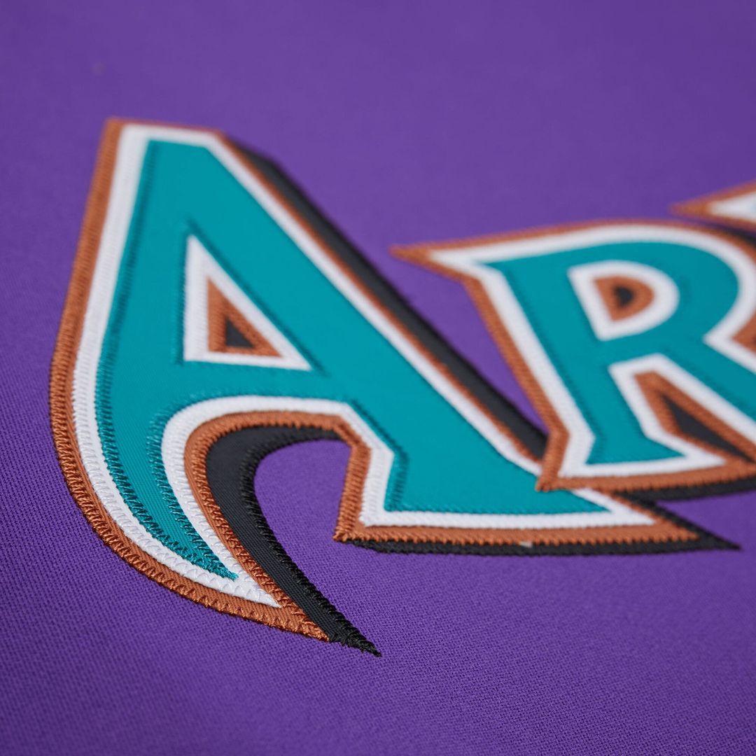 Arizona Diamondbacks Randy Johnson Mitchell & Ness 2000 Throwback Authentic Jersey - Purple Team Jersey Sports Fan Apparel