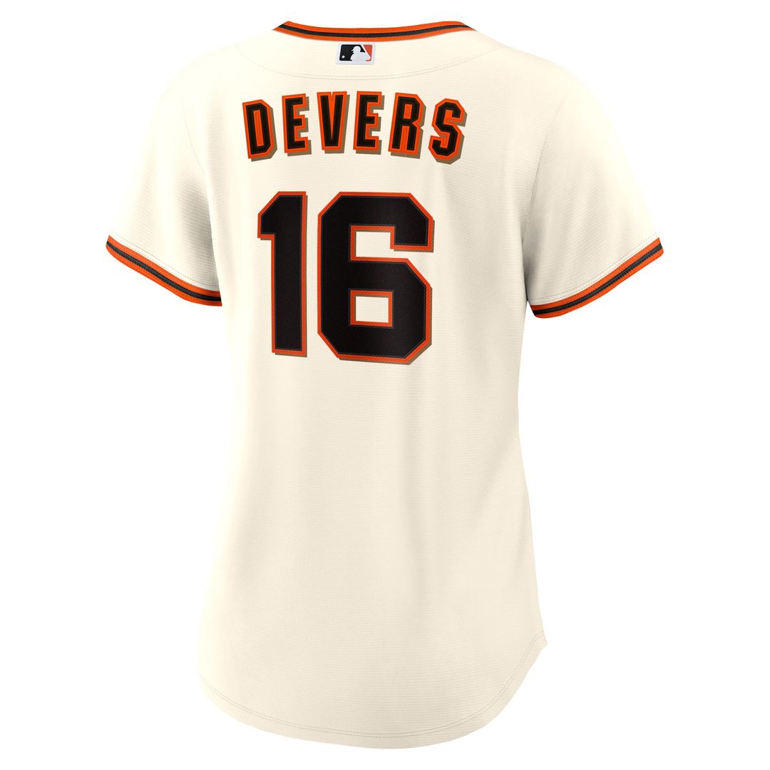 San Francisco Giants Rafael Devers Nike Women's Home Replica Jersey - White Team Jersey Sports Fan Apparel