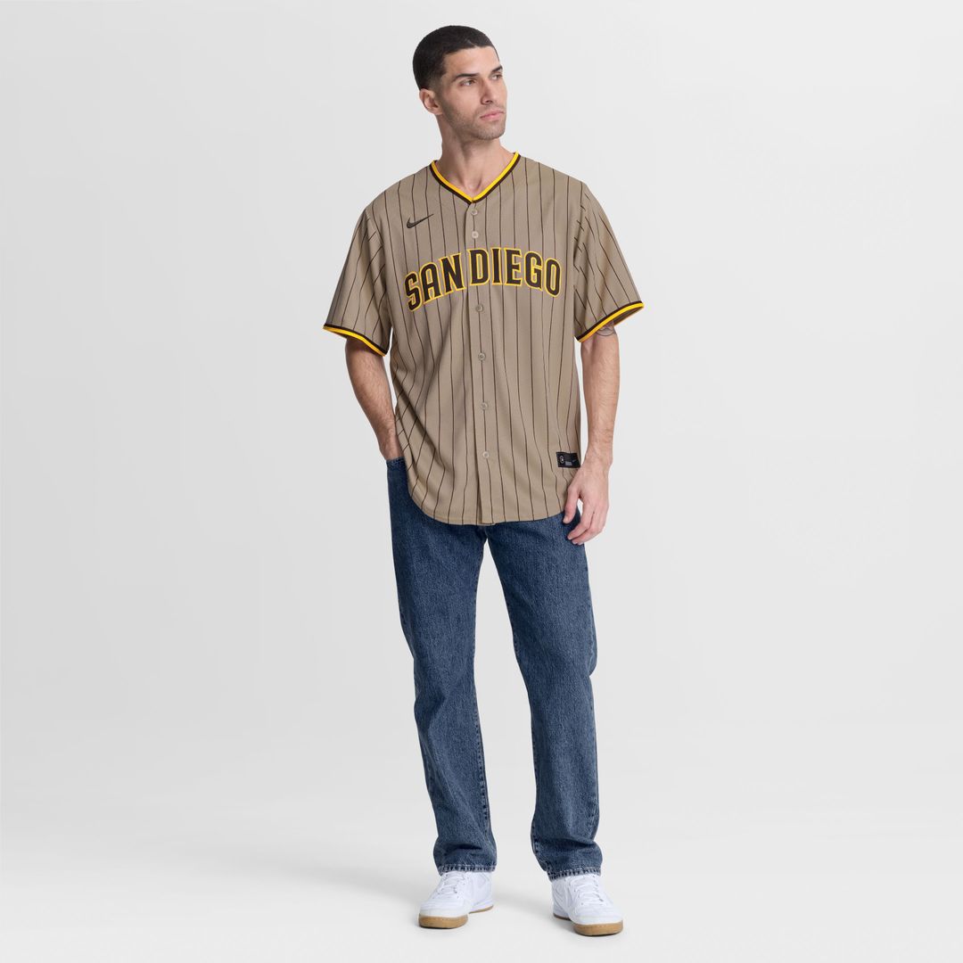 San Diego Padres Fernando Tatis Jr. Nike Alternate Replica Jersey - Sand Team Jersey Sports Fan Apparel