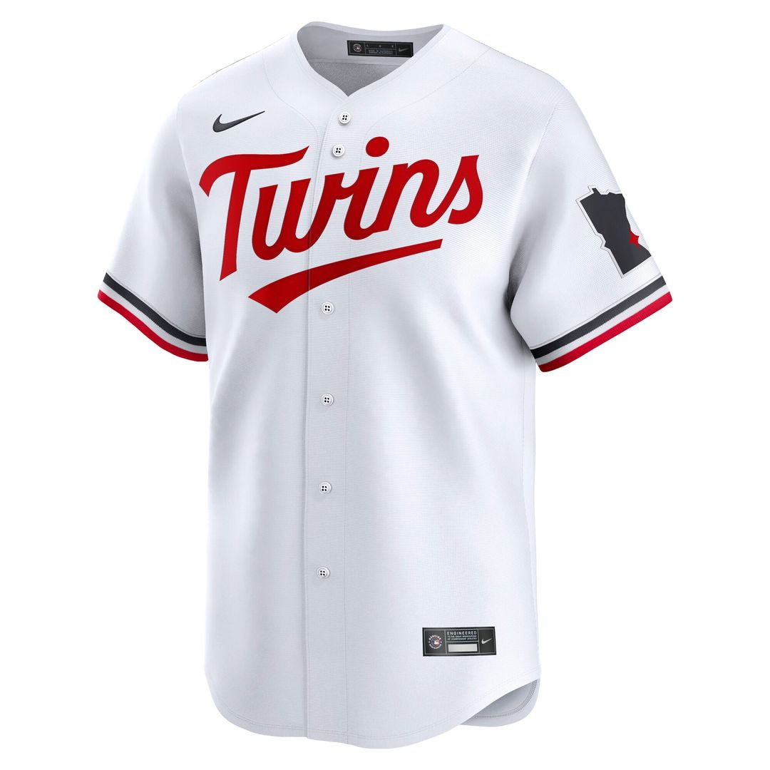 Minnesota Twins Nike Home Limited Jersey - White Team Jersey Sports Fan Apparel