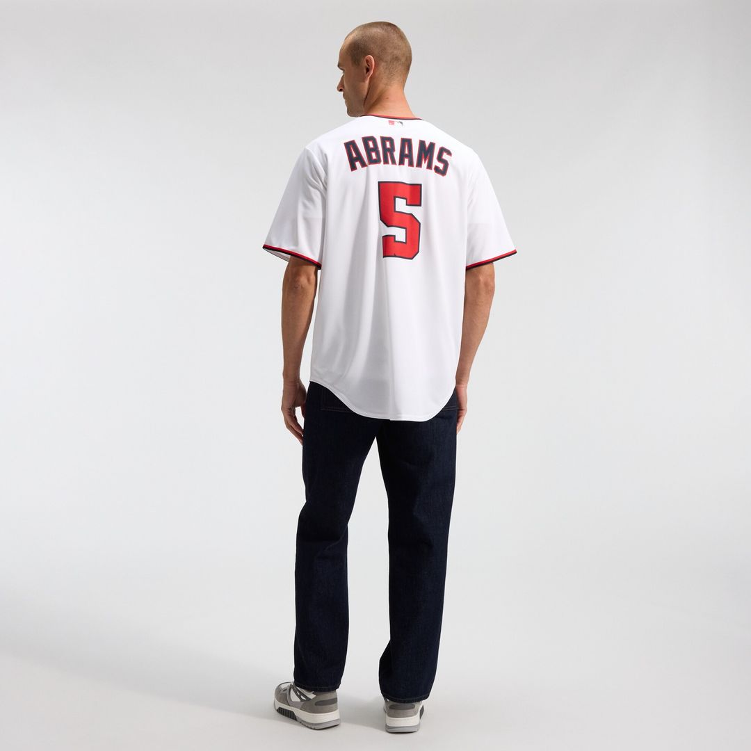 Washington Nationals CJ Abrams Nike Home Replica Jersey - White Team Jersey Sports Fan Apparel