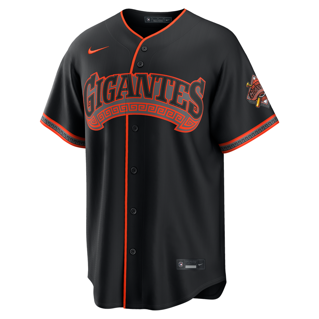 San Francisco Giants Rafael Devers Nike Alternate Stadium Jersey - Black Team Jersey Sports Fan Apparel