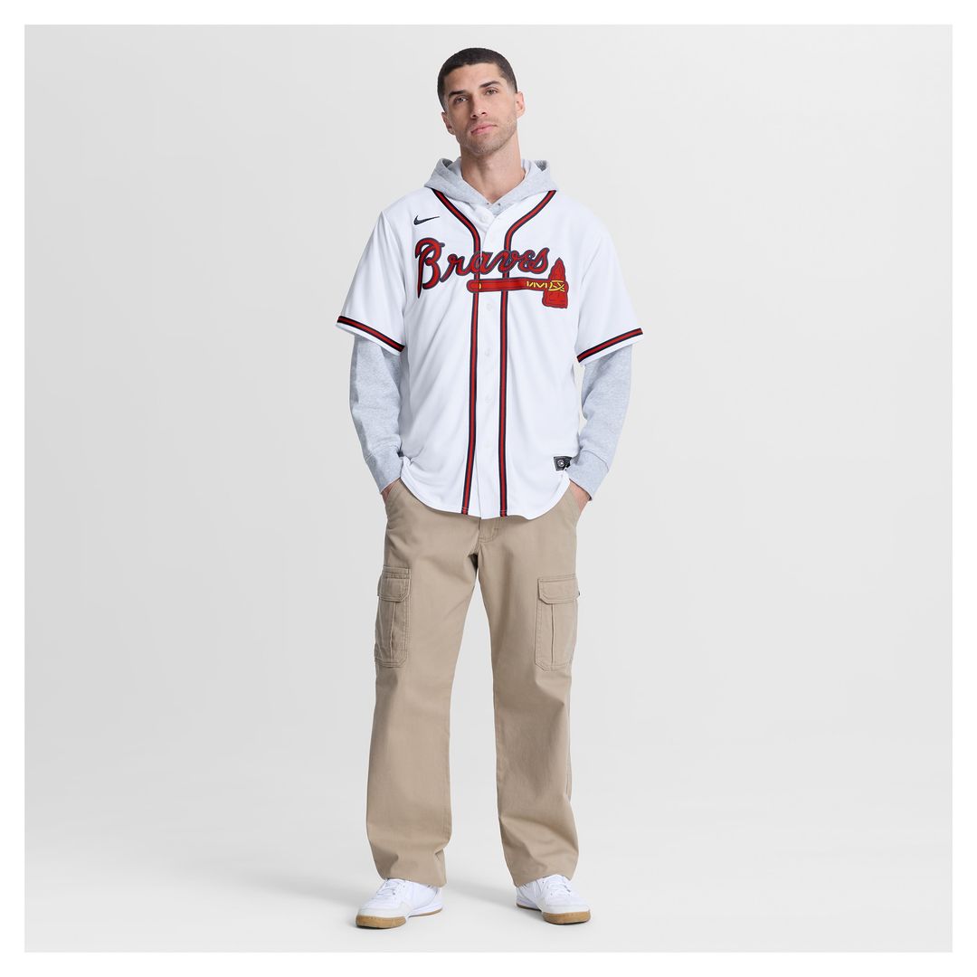Atlanta Braves Mauricio Dubón Nike Home Replica Jersey - White Team Jersey Sports Fan Apparel