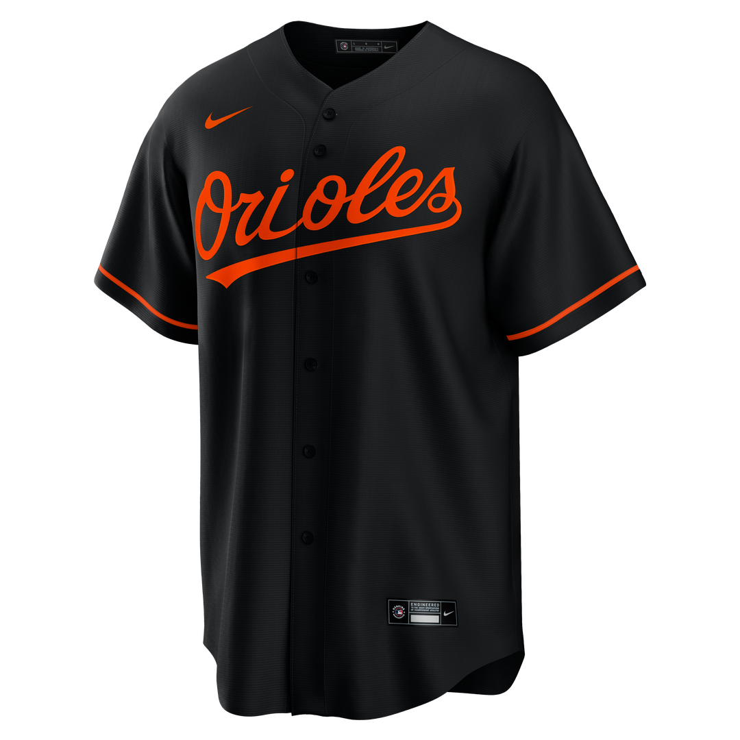 Baltimore Orioles Pete Alonso Nike Alternate Replica Jersey - Black Team Jersey Sports Fan Apparel