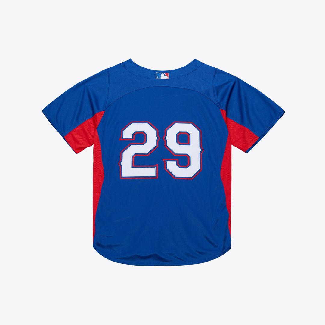 Texas Rangers Adrian Beltre Mitchell & Ness Cooperstown Mesh Batting Practice Button - Up Jersey - Royal Team Jersey Sports Fan Apparel
