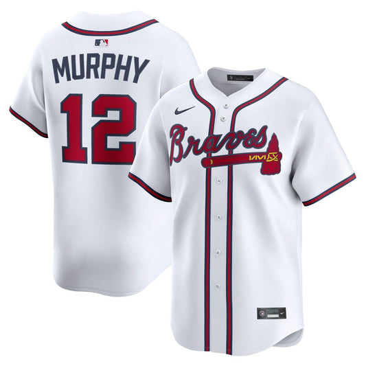 Atlanta Braves Sean Murphy Nike Home Limited Player Jersey - White Team Jersey Sports Fan Apparel