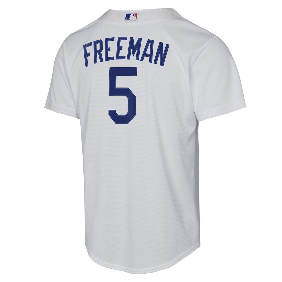 Los Angeles Dodgers Freddie Freeman Nike Youth Home Replica Player Jersey - White Team Jersey Sports Fan Apparel