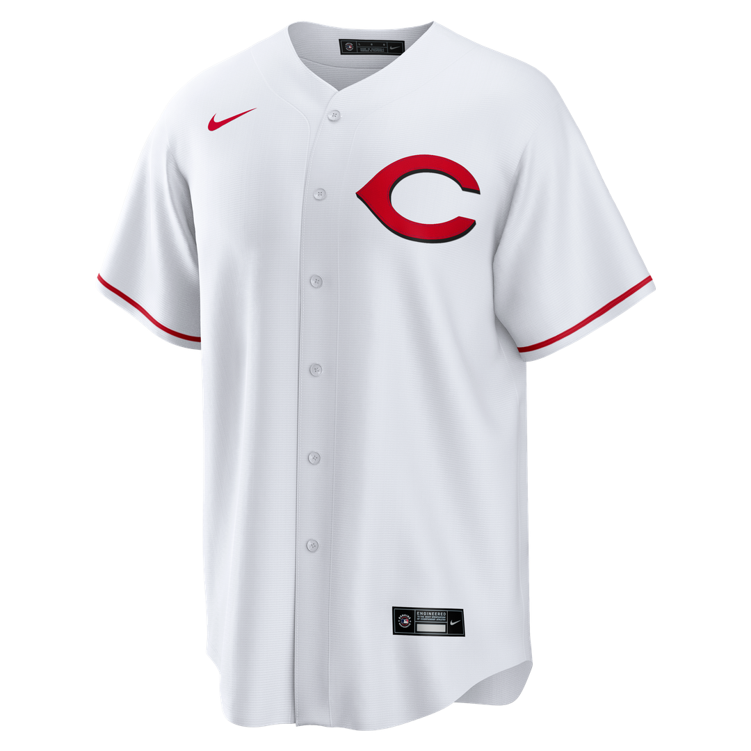 Cincinnati Reds Elly De La Cruz Nike Alternate 2 Replica Jersey - White Team Jersey Sports Fan Apparel