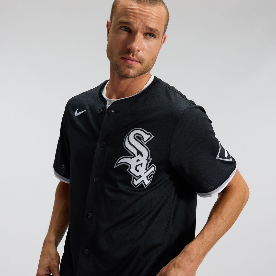 Chicago White Sox Nike Alternate Limited Jersey - Black Team Jersey Sports Fan Apparel