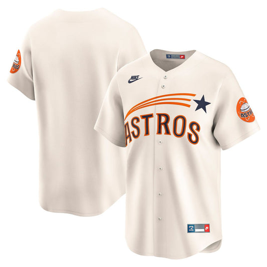 Houston Astros Nike Cooperstown Limited Jersey - Cream Team Jersey Sports Fan Apparel