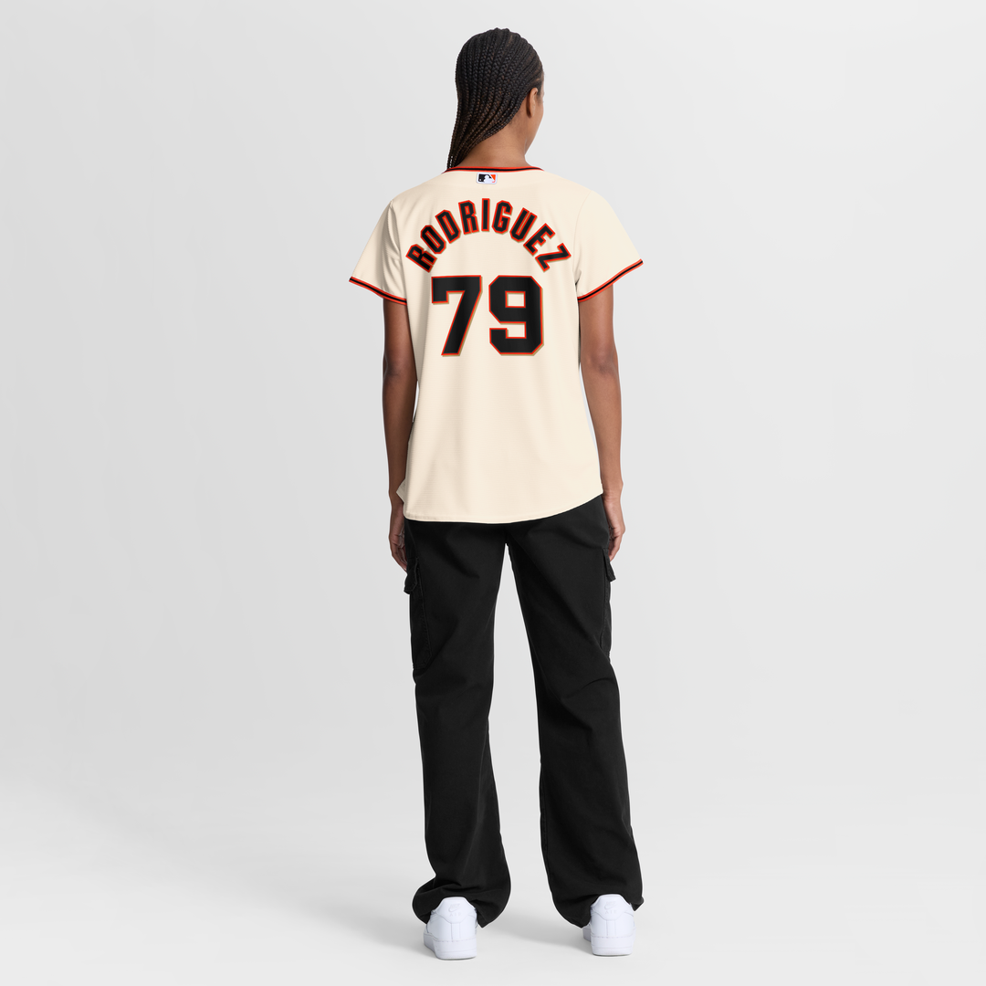 San Francisco Giants Jesus Rodriguez Nike Women's Home Replica Jersey - Cream Team Jersey Sports Fan Apparel