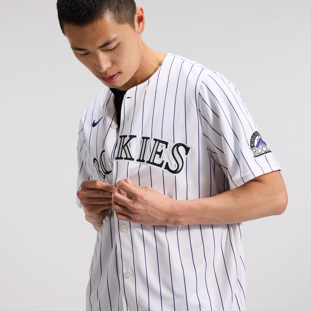 Colorado Rockies Nike Home Limited Jersey - White Team Jersey Sports Fan Apparel