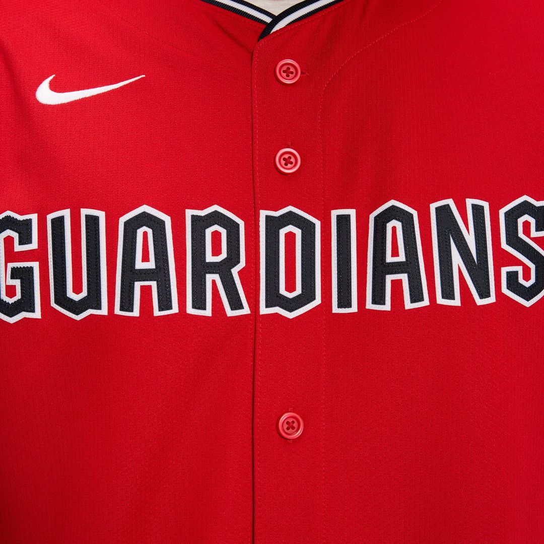 Cleveland Guardians Nike Alternate Limited Jersey - Red Team Jersey Sports Fan Apparel