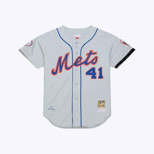 New York Mets Tom Seaver Mitchell & Ness 1976 Authentic Jersey - Gray Team Jersey Sports Fan Apparel