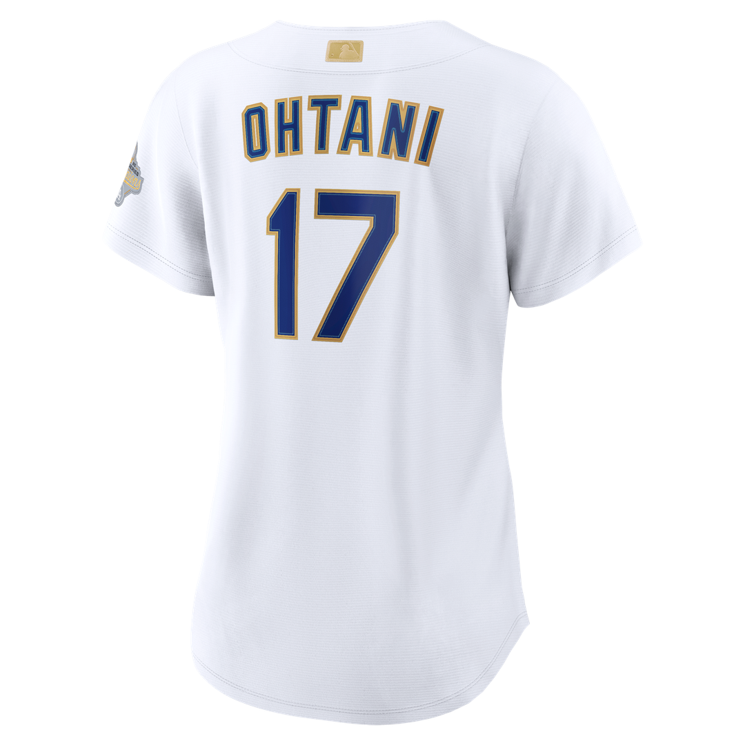 Los Angeles Dodgers Shohei Ohtani Nike Women's 2026 Gold Collection Stadium Jersey - White Team Jersey Sports Fan Apparel