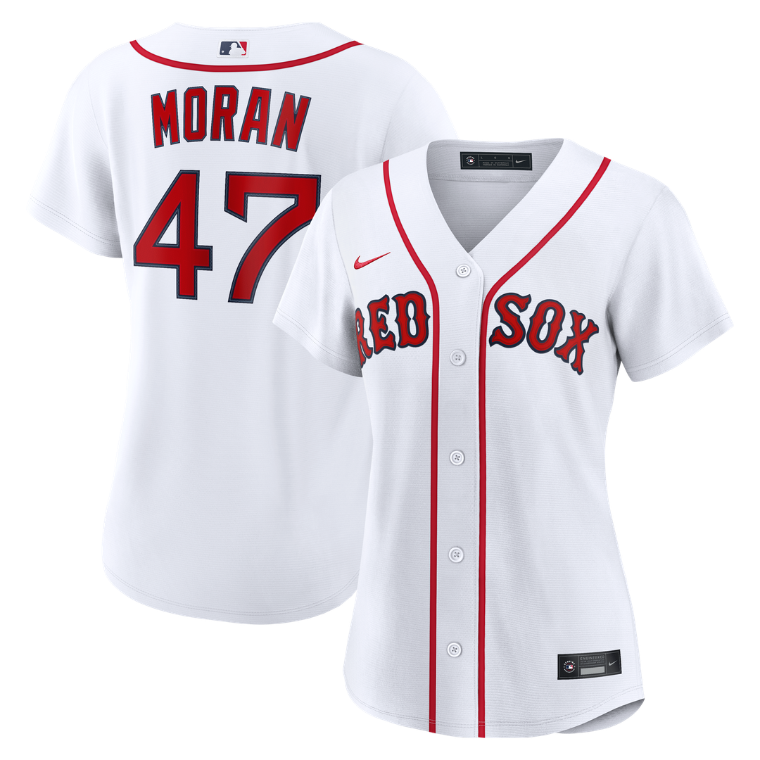 Boston Red Sox Jovani Moran Nike Women's Home Replica Jersey - White Team Jersey Sports Fan Apparel