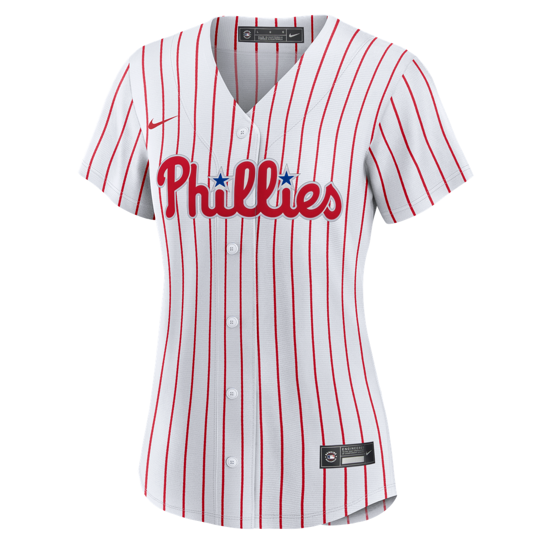 Philadelphia Phillies Nike Women's Home Replica Team Jersey - White Team Jersey Sports Fan Apparel