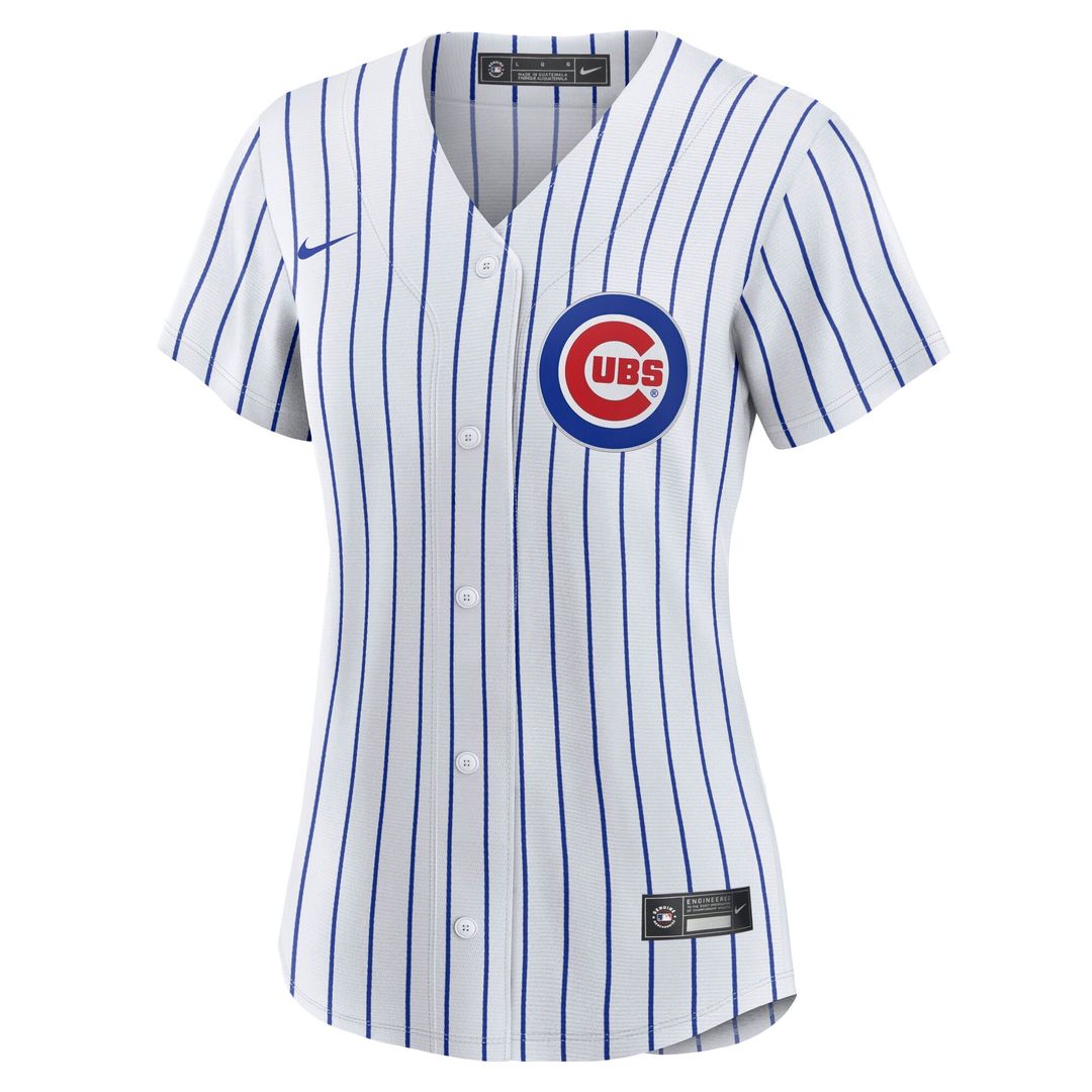 Chicago Cubs Pete Crow - Armstrong Nike Women's Home Replica Jersey - White Team Jersey Sports Fan Apparel