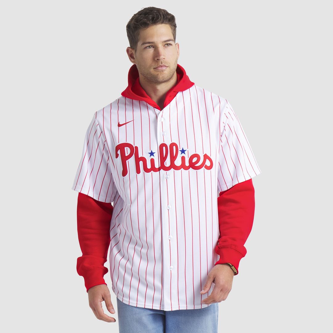 Philadelphia Phillies Bryce Harper Nike Home Replica Player Name Jersey - White Team Jersey Sports Fan Apparel