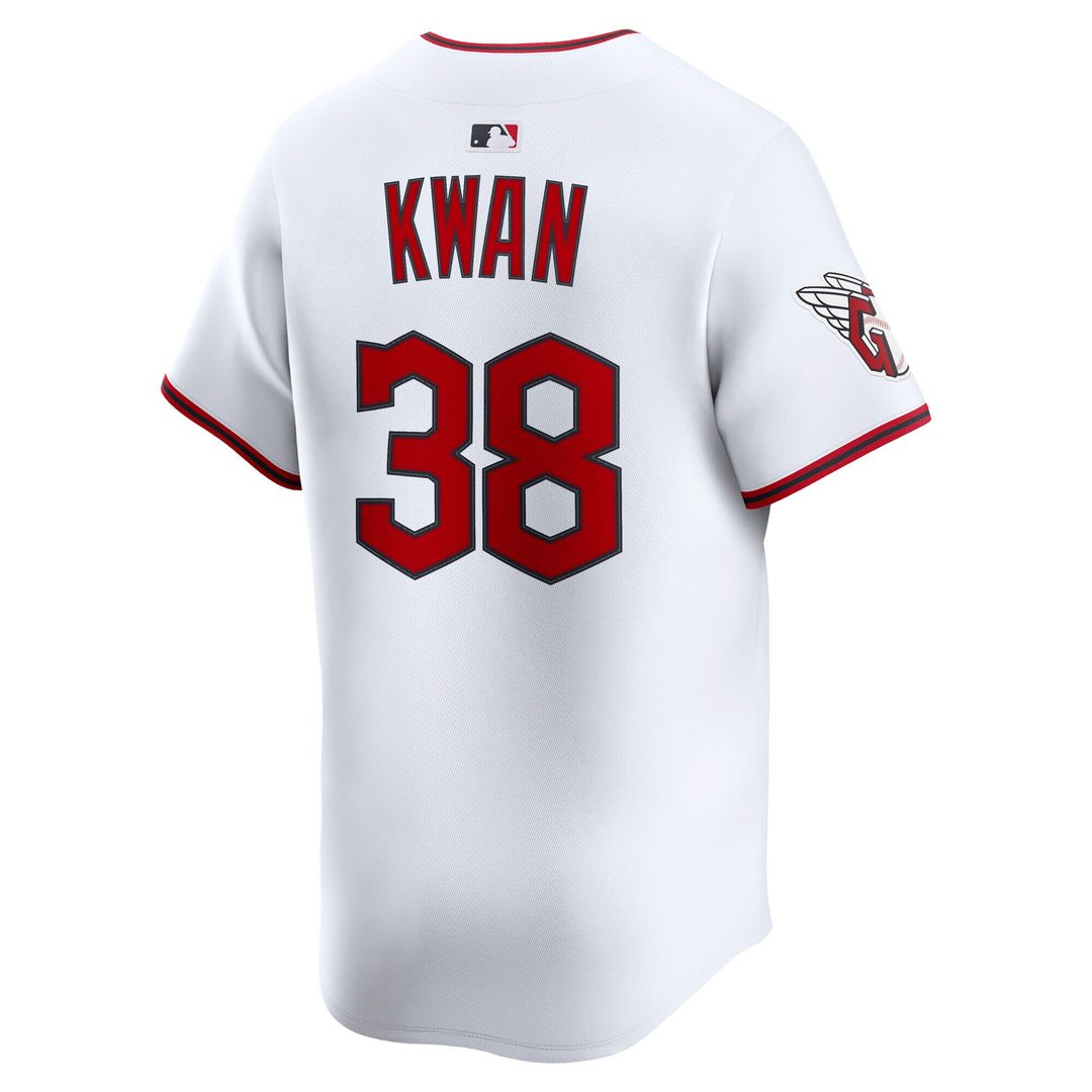 Cleveland Guardians Steven Kwan Nike Home Limited Player Jersey - White Team Jersey Sports Fan Apparel
