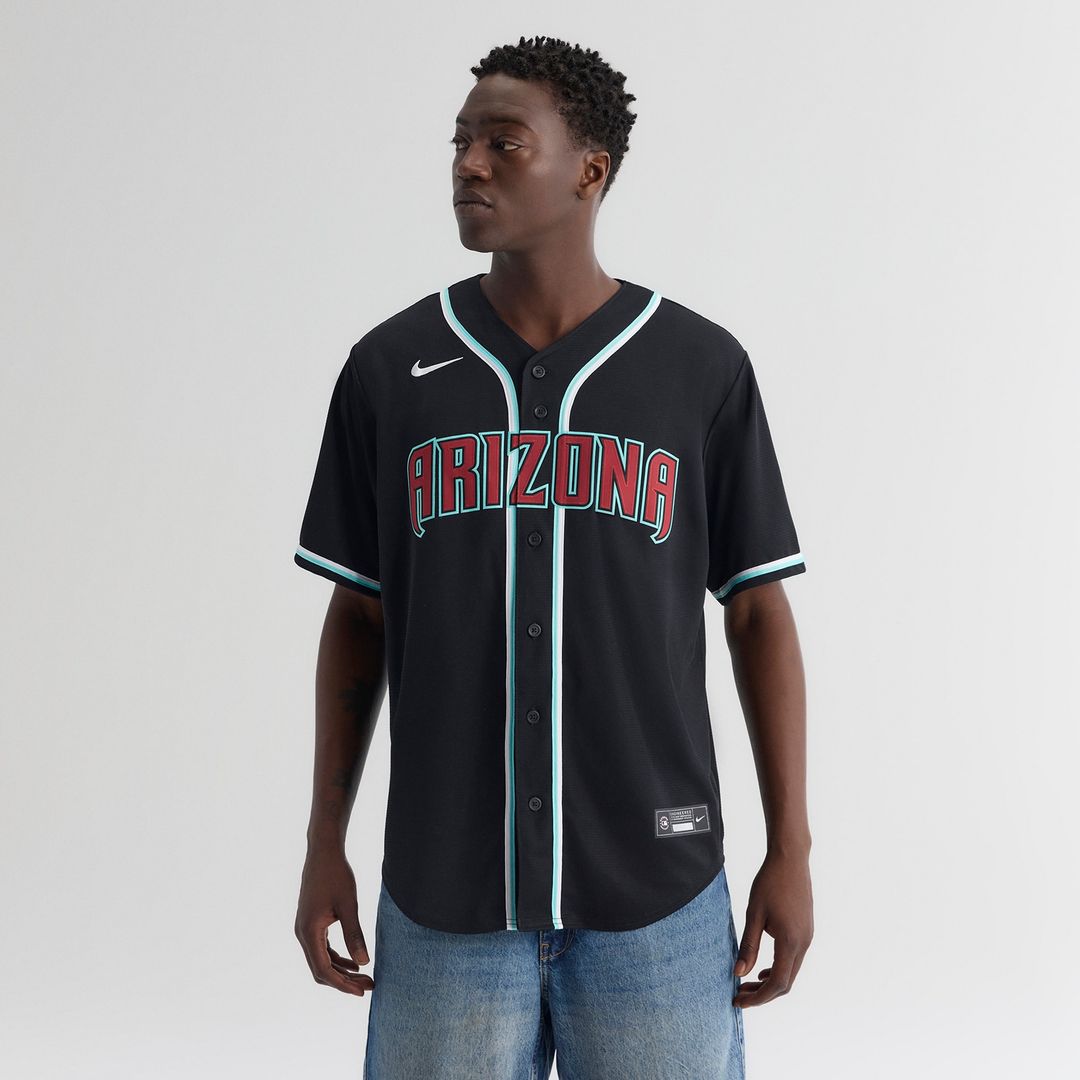 Arizona Diamondbacks Nike Fashion Replica Black Out Jersey Team Jersey Sports Fan Apparel