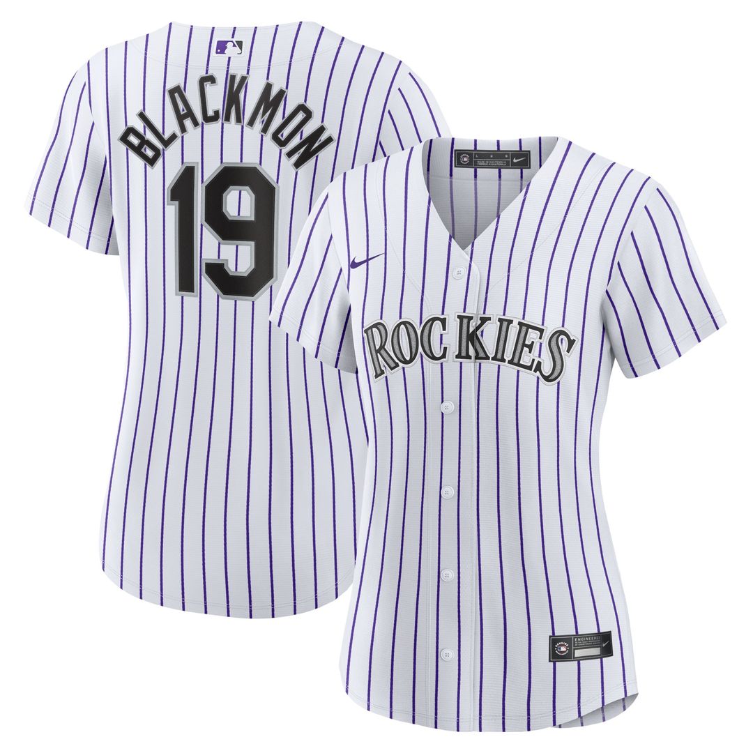 Colorado Rockies Charlie Blackmon Nike Women's Home Replica Player Jersey - White Team Jersey Sports Fan Apparel