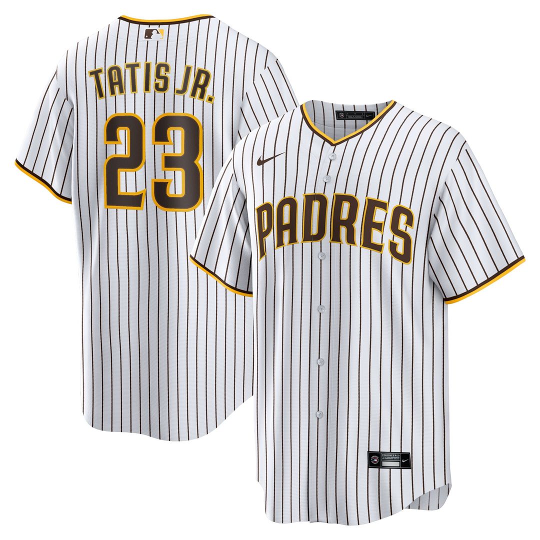 San Diego Padres Fernando Tatis Jr. Nike Home Replica Player Jersey - White Team Jersey Sports Fan Apparel