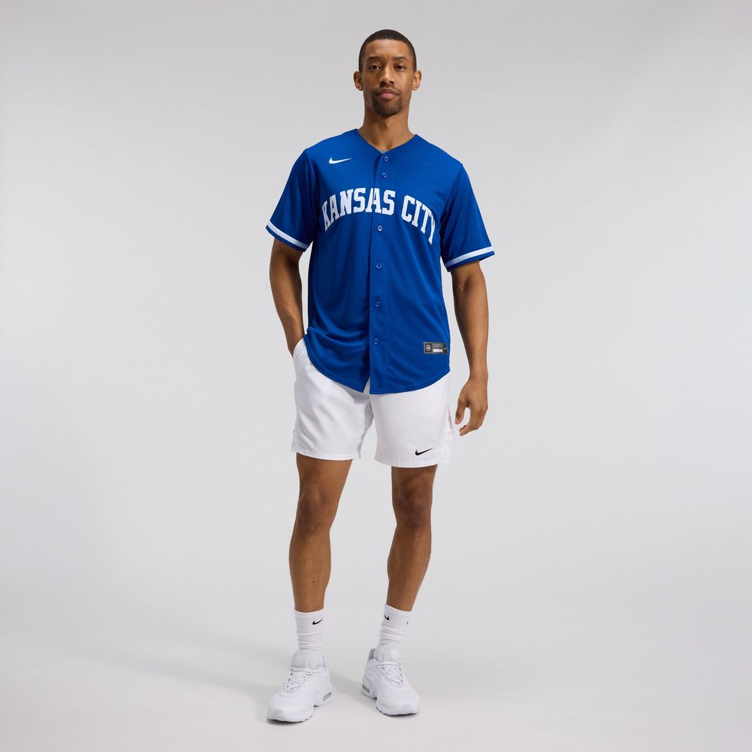 Kansas City Royals Nike Road Replica Team Jersey - Gray Team Jersey Sports Fan Apparel