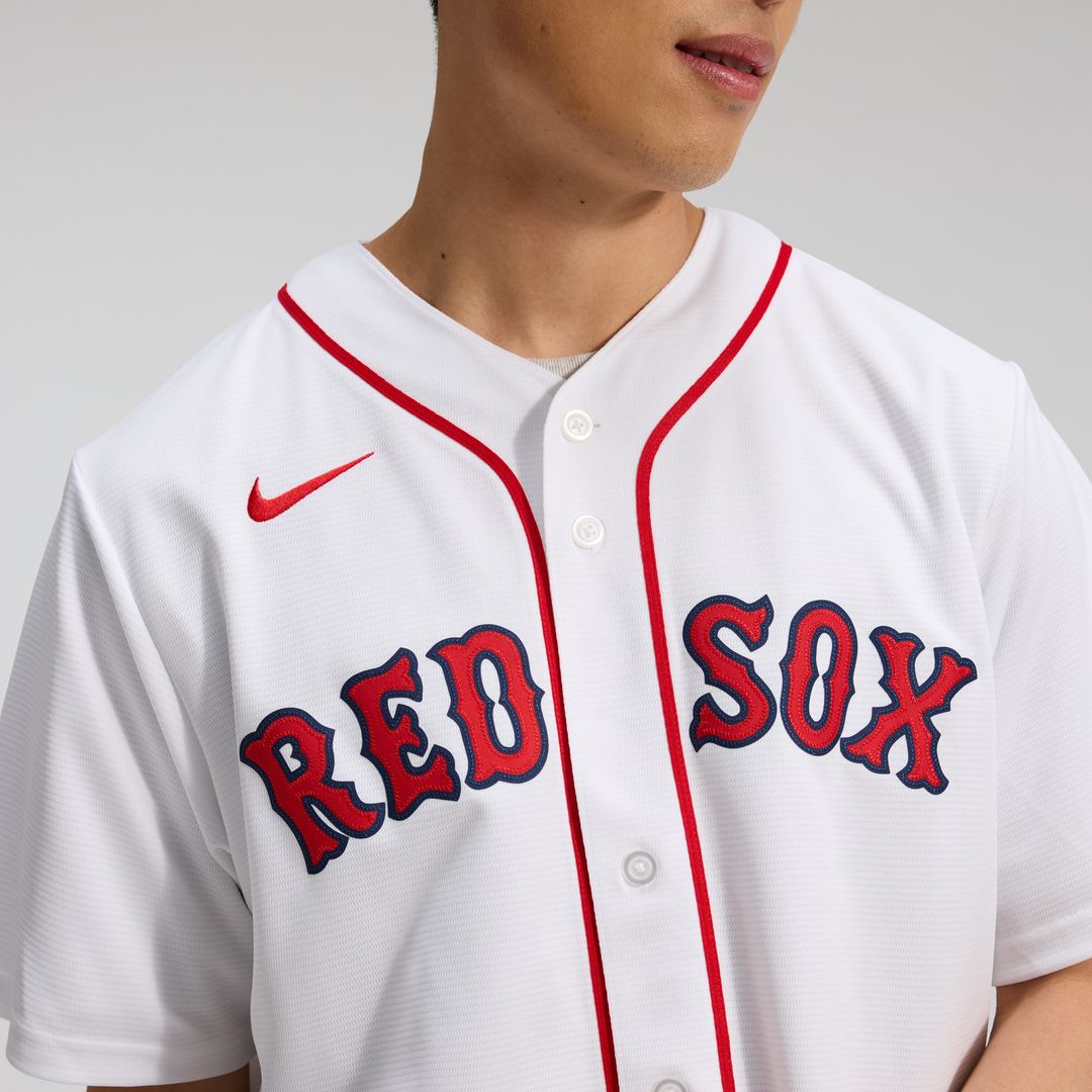 Boston Red Sox Roman Anthony Nike Home Replica Jersey - White Team Jersey Sports Fan Apparel