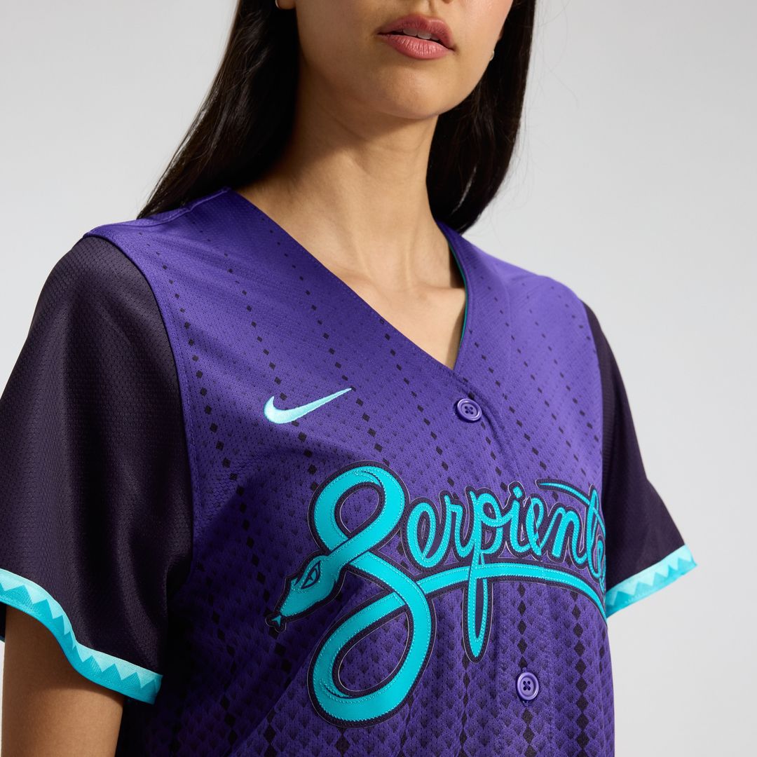 Arizona Diamondbacks Corbin Carroll Nike Women's 2025 City Connect Limited Player Jersey - Purple Team Jersey Sports Fan Apparel