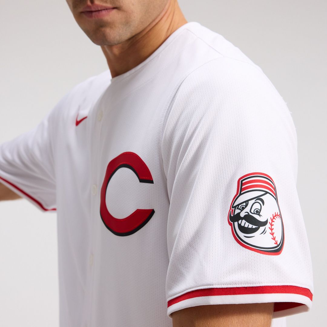 Cincinnati Reds Elly De La Cruz Nike Alternate 2 Limited Player Jersey - White Team Jersey Sports Fan Apparel
