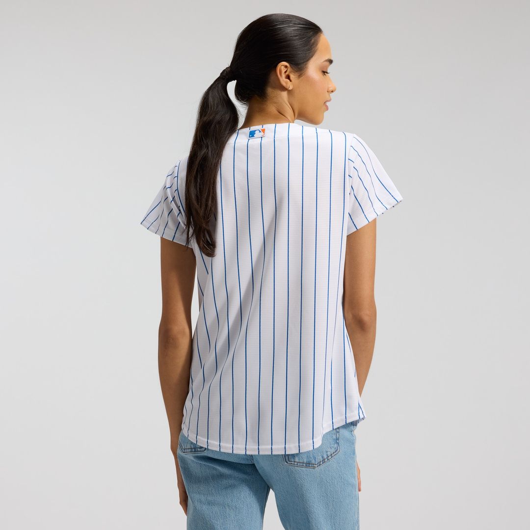 New York Mets Nike Women's Home Replica Team Jersey - White Team Jersey Sports Fan Apparel