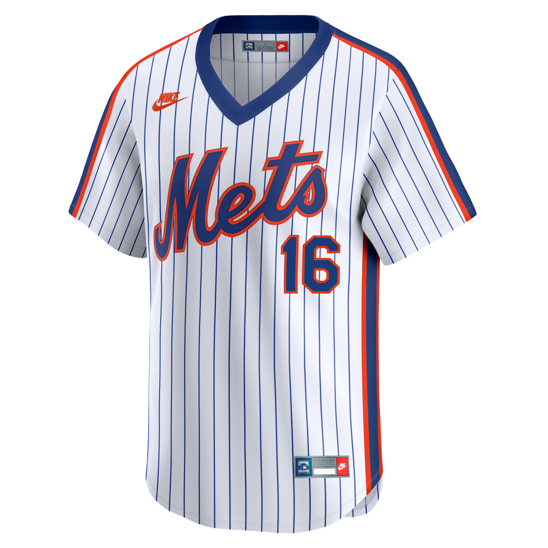 New York Mets Dwight Gooden Nike Cooperstown Limited Jersey - White Team Jersey Sports Fan Apparel