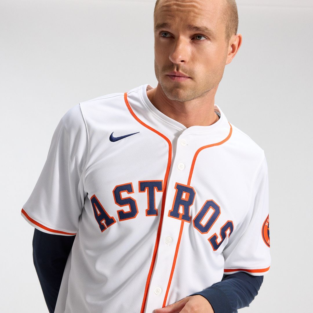 Houston Astros Nike Home Limited Jersey - White Team Jersey Sports Fan Apparel