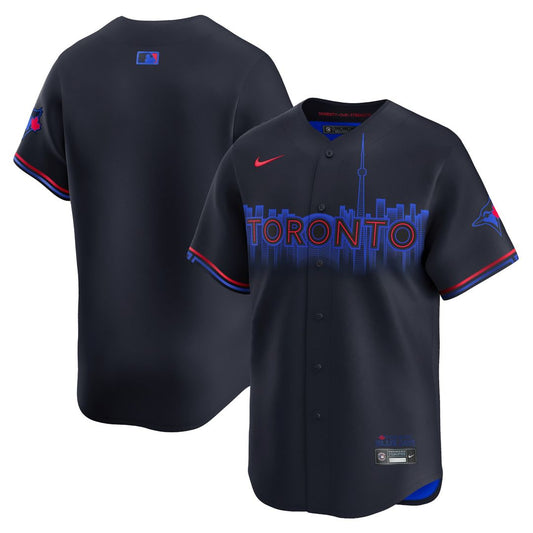 Toronto Blue Jays Nike 2024 City Connect Limited Jersey - Navy Team Jersey Sports Fan Apparel