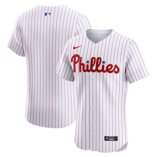 Philadelphia Phillies Nike Home Elite Jersey - White Team Jersey Sports Fan Apparel