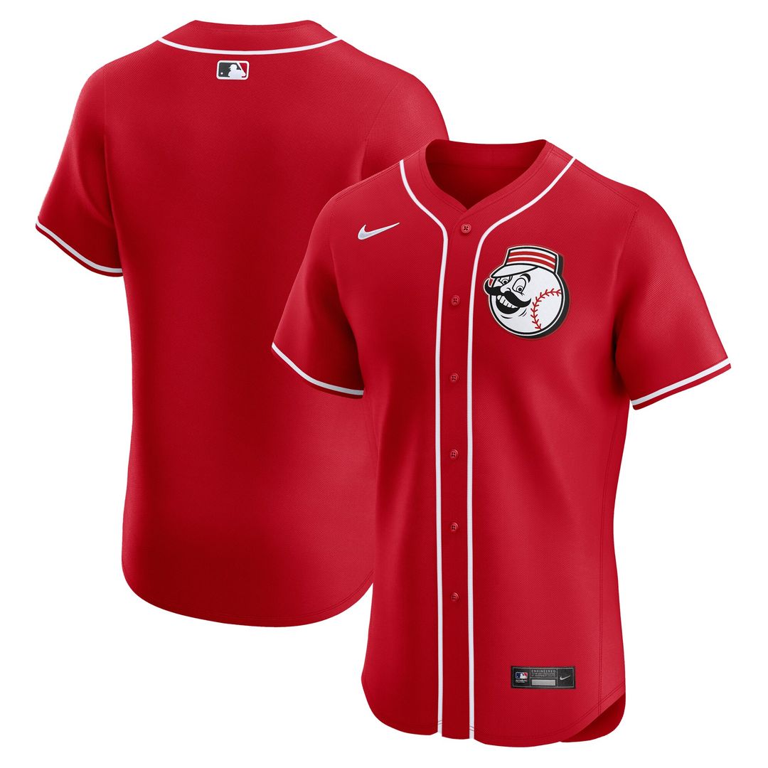 Cincinnati Reds Nike Alternate Elite Jersey - Red Team Jersey Sports Fan Apparel