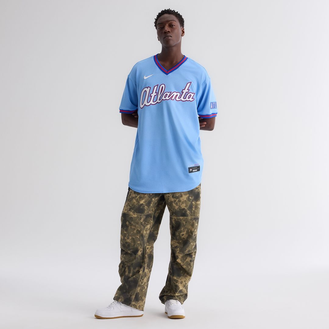 Atlanta Braves Nike 2026 City Connect Authentic Jersey - Powder Blue Team Jersey Sports Fan Apparel