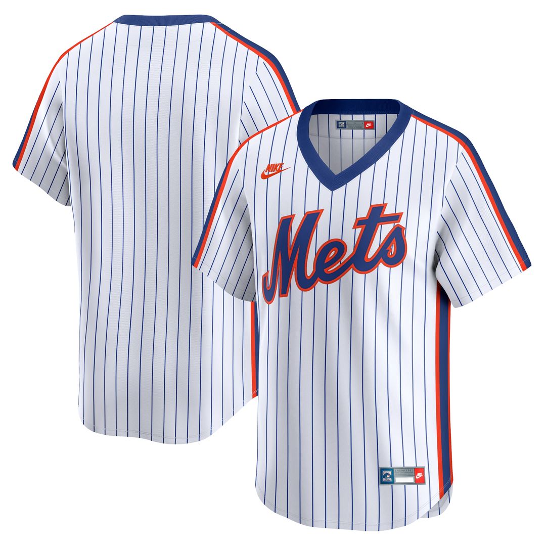 New York Mets Nike Cooperstown Limited Jersey - White Team Jersey Sports Fan Apparel