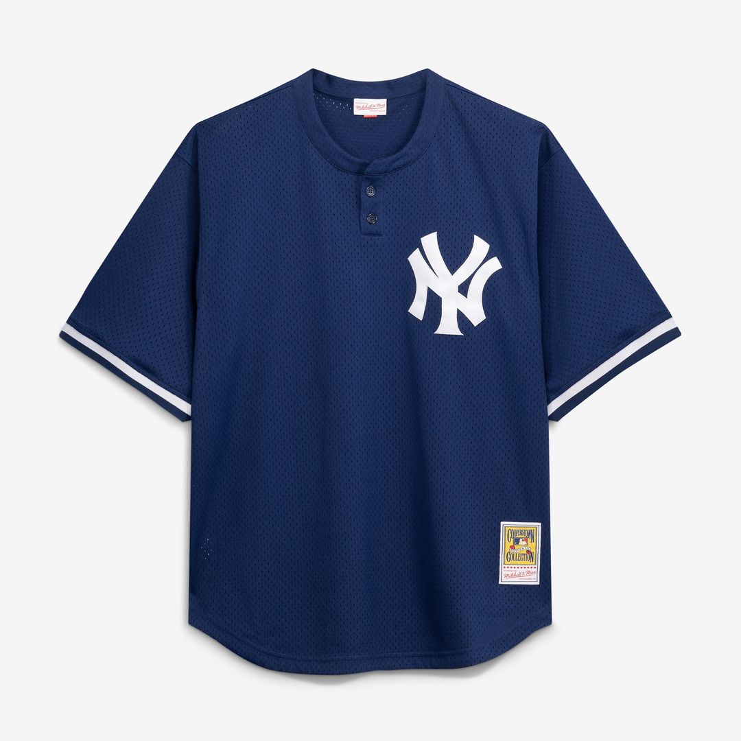 New York Yankees Don Mattingly Mitchell & Ness Cooperstown Big & Tall Mesh Batting Practice Jersey - Navy Team Jersey Sports Fan Apparel
