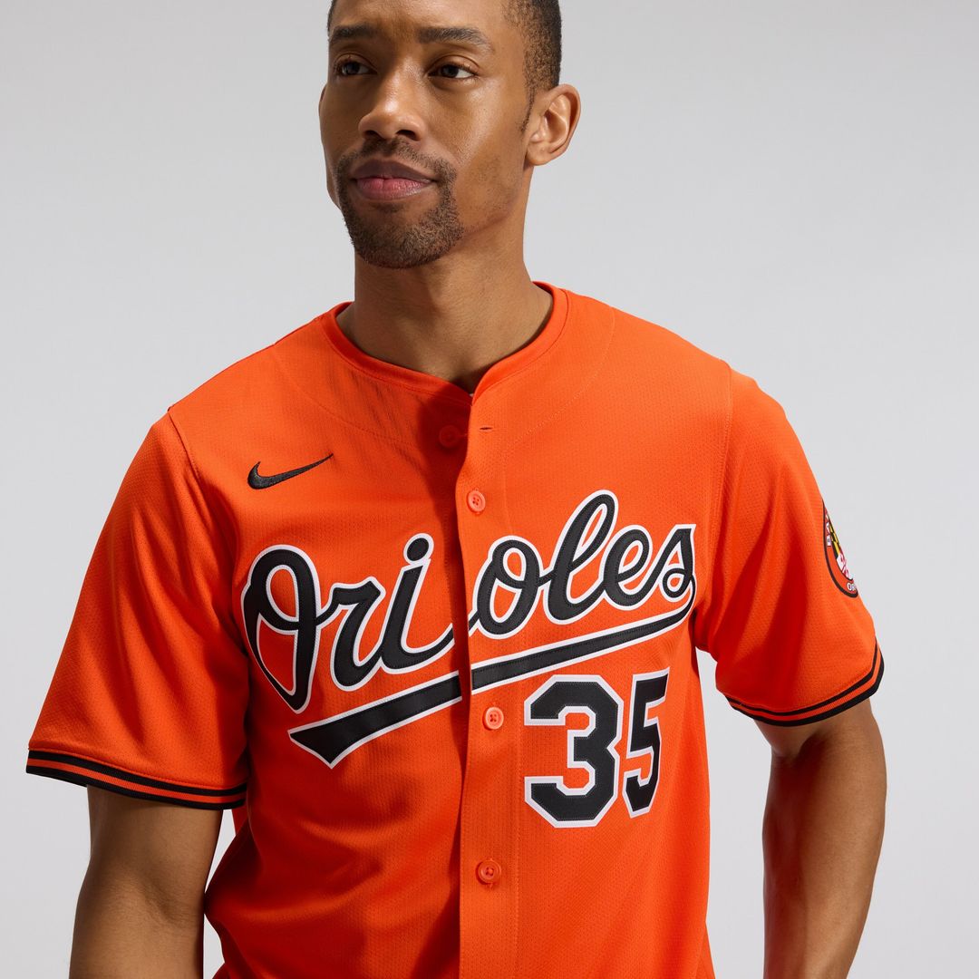 Baltimore Orioles Adley Rutschman Nike 2nd Alternate Limited Player Jersey - Orange Team Jersey Sports Fan Apparel