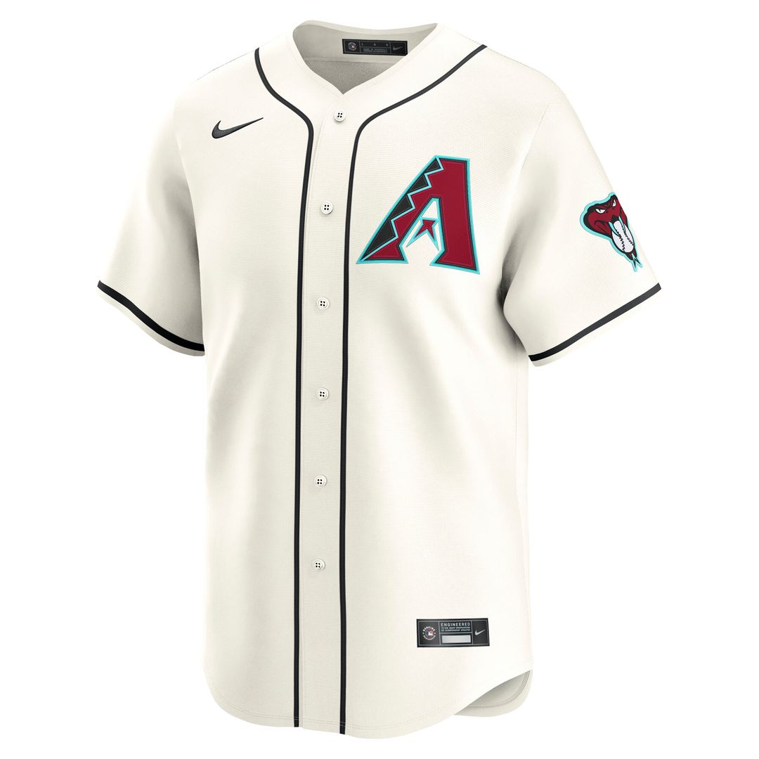 Arizona Diamondbacks Corbin Carroll Nike Home Limited Player Jersey - Cream Team Jersey Sports Fan Apparel