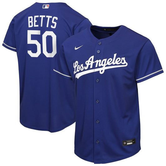Los Angeles Dodgers Mookie Betts Nike Youth Alternate Replica Jersey - Royal Team Jersey Sports Fan Apparel