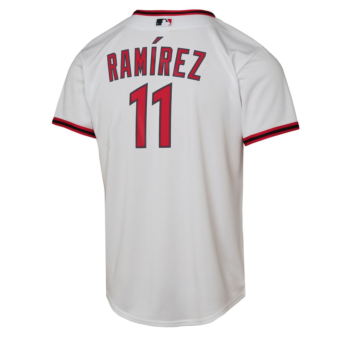 Cleveland Guardians José Ramírez Nike Youth Home Replica Player Jersey - White Team Jersey Sports Fan Apparel